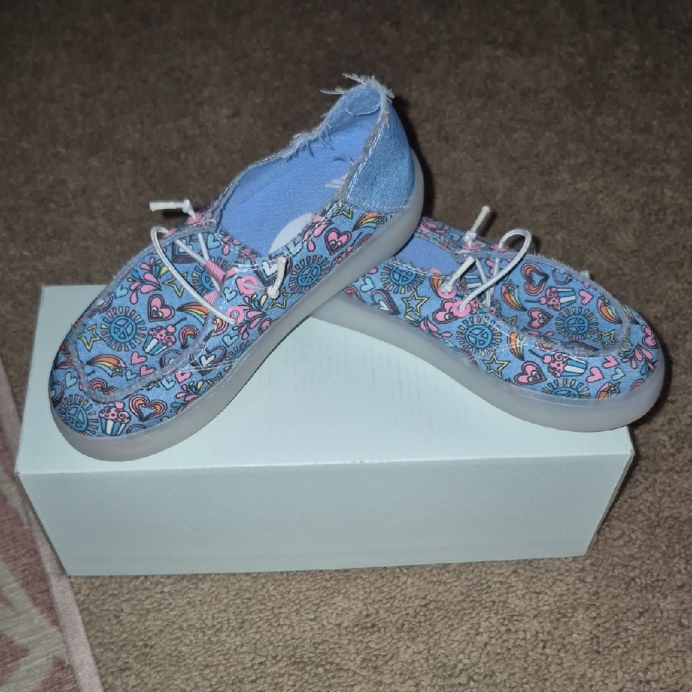 Colorful Patterned Sneaker Slip-ons